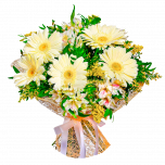 Букет "Персиковый Сад"