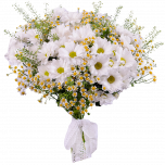 Букет Солнце в руках